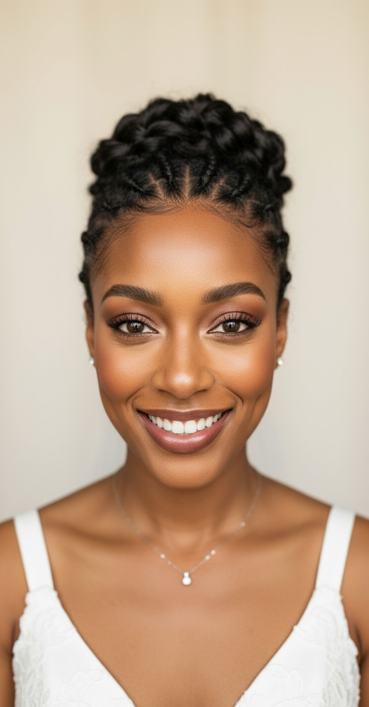 After Relaxed Wedding Updo